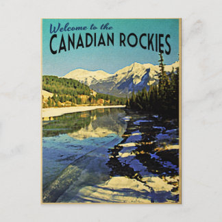 Carte Postale Rocheuses canadiennes
