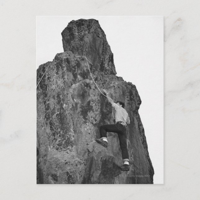 Carte Postale Rock climbing (Devant)
