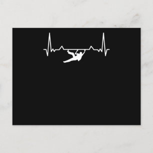 Carte Postale Rock Escalade Heartbeat