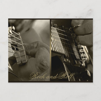 Carte Postale Rock et Roll