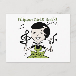 Carte Postale Rock féminin philippin