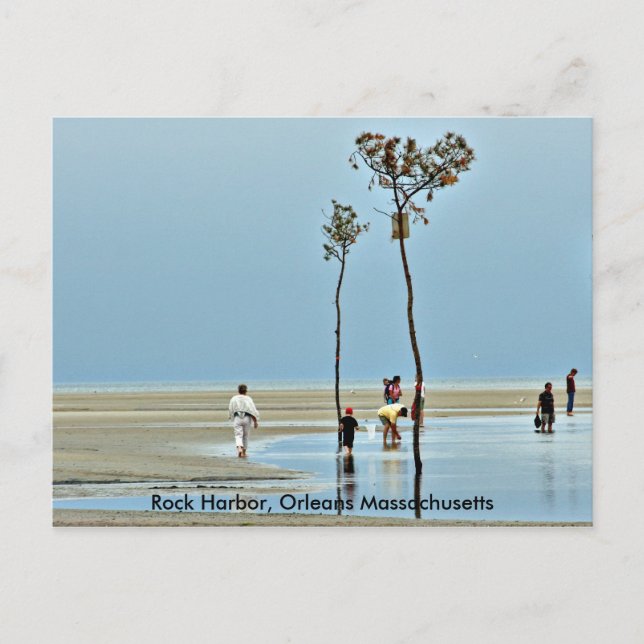 Carte Postale Rock Harbour, Orléans Massachusetts (Devant)