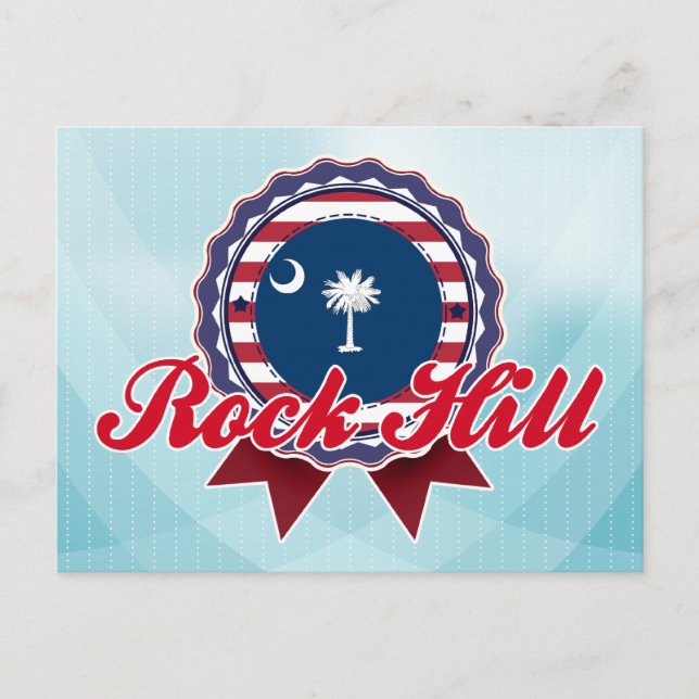 Carte Postale Rock Hill, SC (Devant)