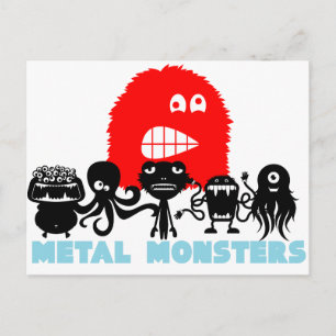 Carte postale Rock=Life 'Metal Monsters'