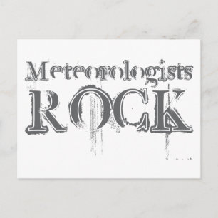 Carte Postale Rock météorologue