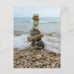 Carte Postale Rock Pillar Monument - Île Mackinac, Michigan