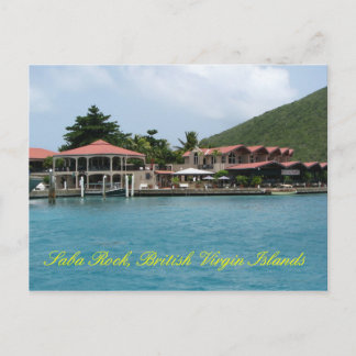 Carte Postale Rock Saba