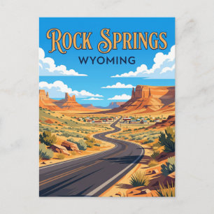 Carte Postale Rock Springs États-Unis