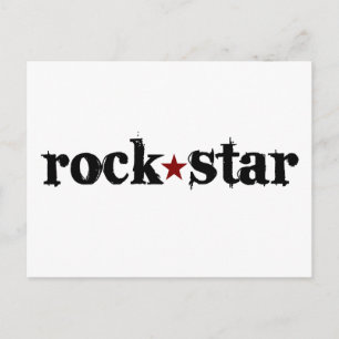 Carte Postale Rock Star