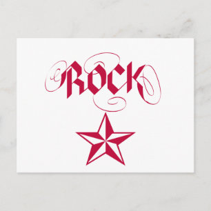 Carte Postale Rock Star