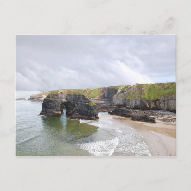 carte postale rock vierge (Devant)