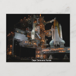 Carte Postale Rocket Launchpad Floride USA