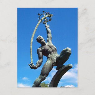 Carte Postale Rocket Thrower