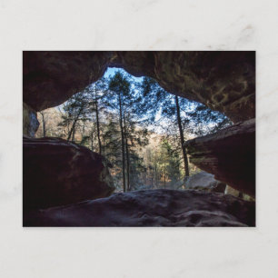 Carte Postale Rockhouse, Hocking Hills State Park, Ohio