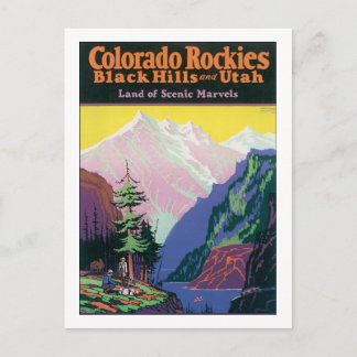 Carte Postale Rockies du Colorado