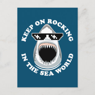 Carte Postale Rocking In The Sea World - Citation Des Amateurs D