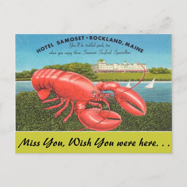 Carte Postale Rockland, Maine (Devant)