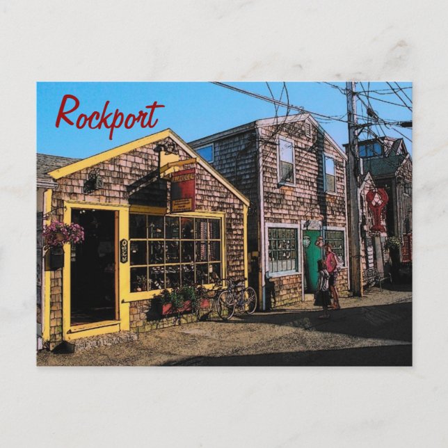 Carte postale Rockport (Devant)