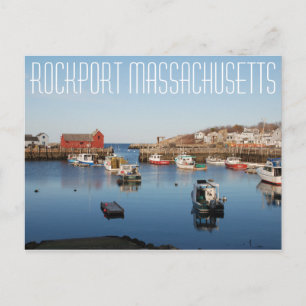 Carte Postale Rockport Massachusetts