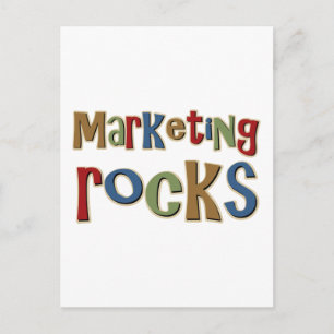 Carte Postale Rocks marketing