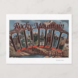 Carte Postale Rocky Mountain Nat'l Park, Colorado