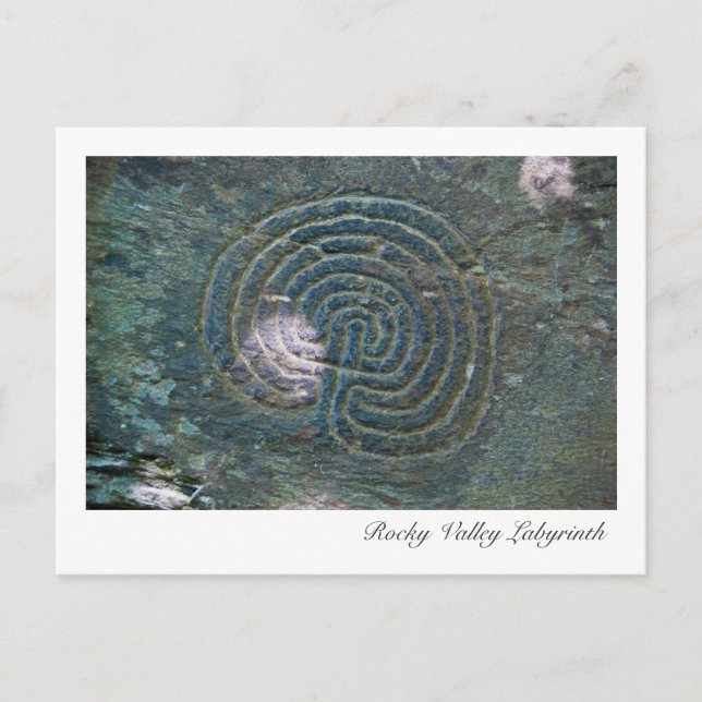 Carte postale Rocky Valley Labyrinth (Devant)