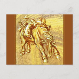 Carte Postale Rodeo Cowboy par Mark Edward Westerfield