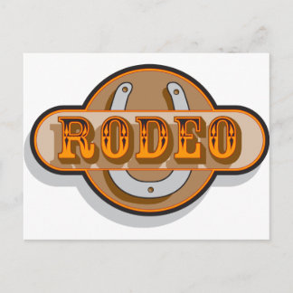 Carte Postale Rodeo Horseshoe
