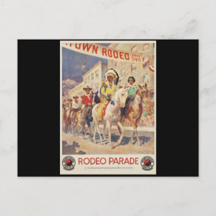 Carte Postale Rodeo Parade Montana Wyoming