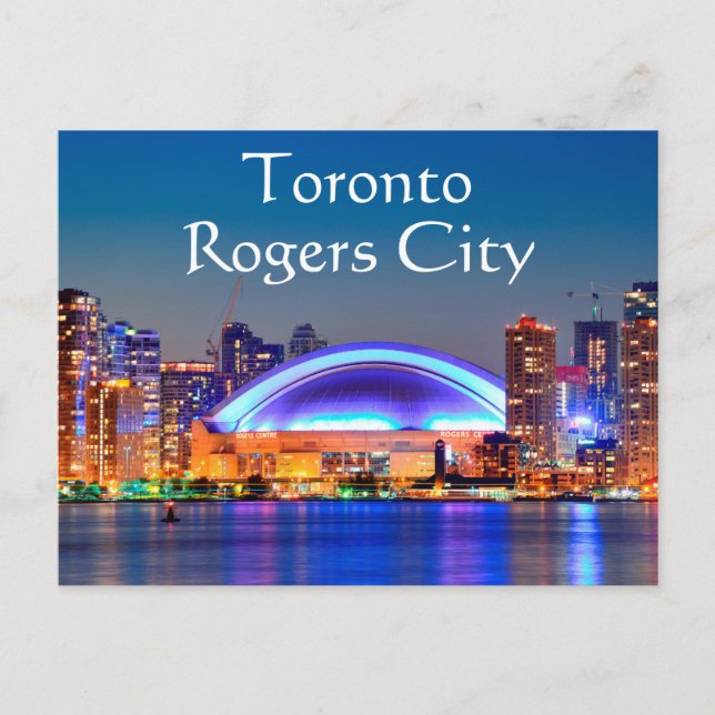 Carte Postale Rogers City Toronto Canada (Devant)