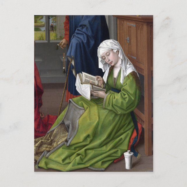 Carte Postale Rogier van der Weyden La Magdalen Lecture (Devant)