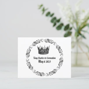 Carte Postale Roi Charles 111 Coronation 6 mai 2023 Royal