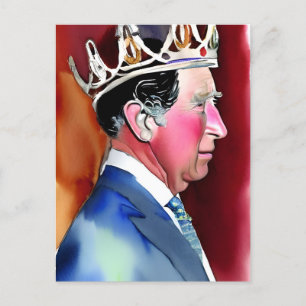 Carte Postale Roi Charles III