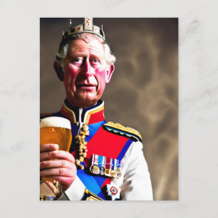 Carte Postale Roi Charles III