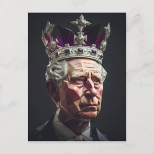 Carte Postale Roi Charles III