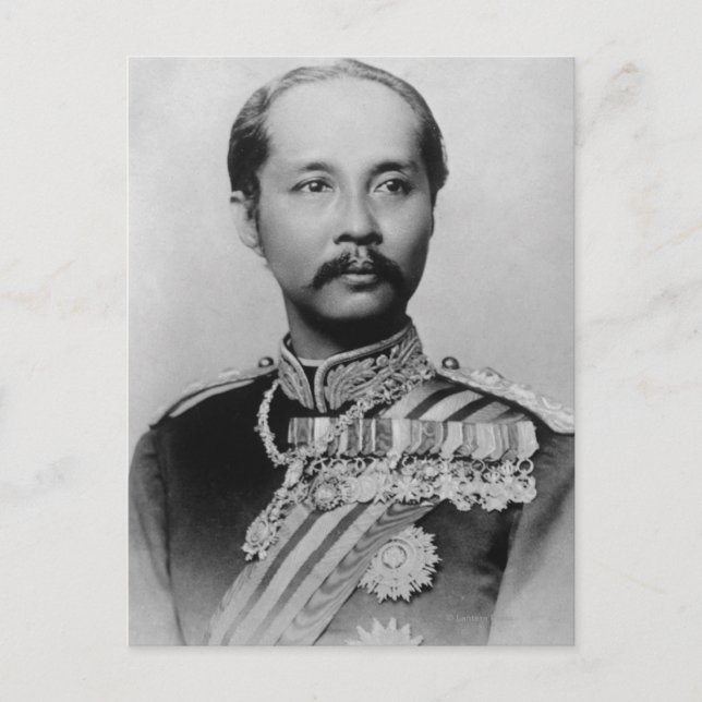 Carte Postale Roi Chulalongkorn Rama V (Devant)