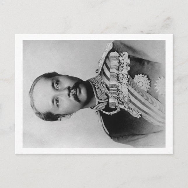 Carte Postale Roi Chulalongkorn Rama V de Thaïlande Photo (Devant)