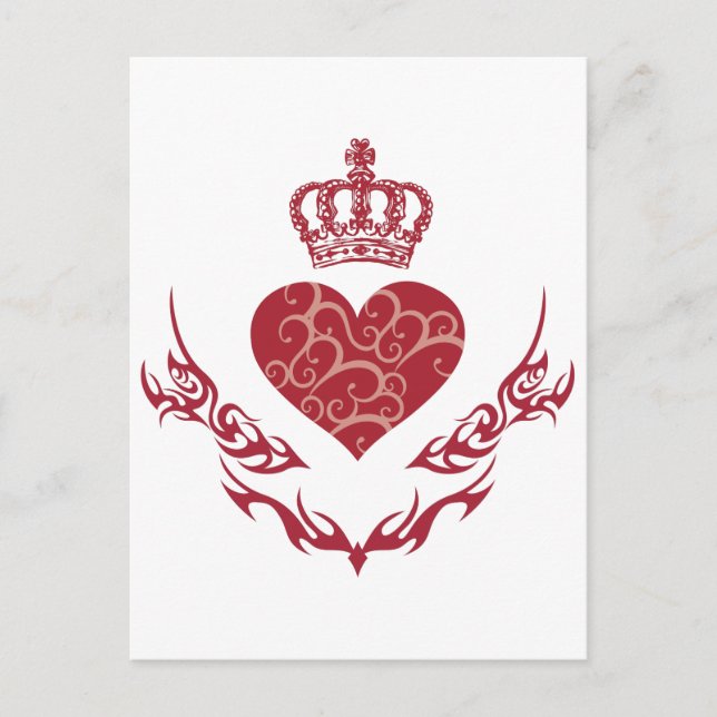 Carte Postale Roi de coeur (Devant)