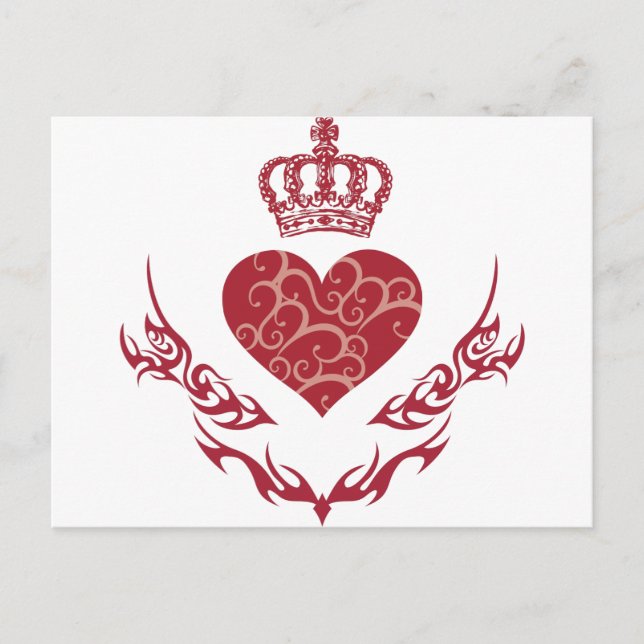 Carte Postale Roi de coeur (Devant)