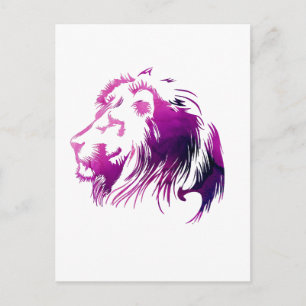 Carte Postale Roi de la jungle