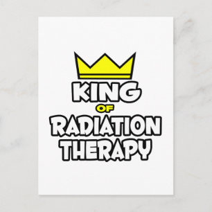 Carte Postale Roi de la radiothérapie