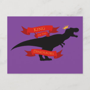 Carte Postale Roi des Dinosaures