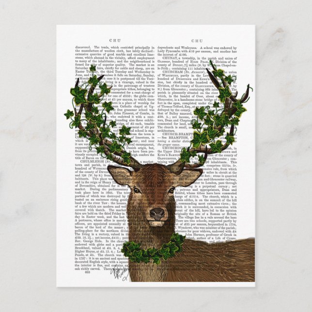 Carte Postale Roi vert (Devant)