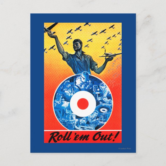 Carte Postale Roll'em out (Devant)