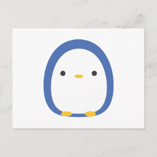 Carte Postale Roly Poly Penguin