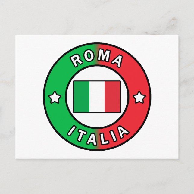Carte Postale Roma Italia (Devant)