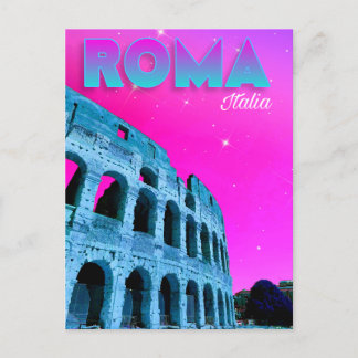Carte Postale Roma, Italia - Rome, Italy - Colosseum Postcard