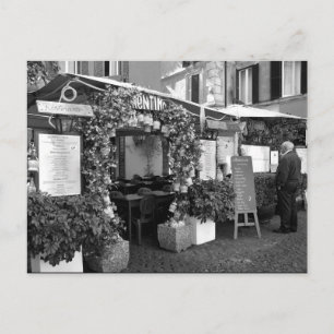 Carte postale romaine de Ristorante