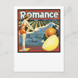 Carte Postale Romance Marque Peace River Fruit