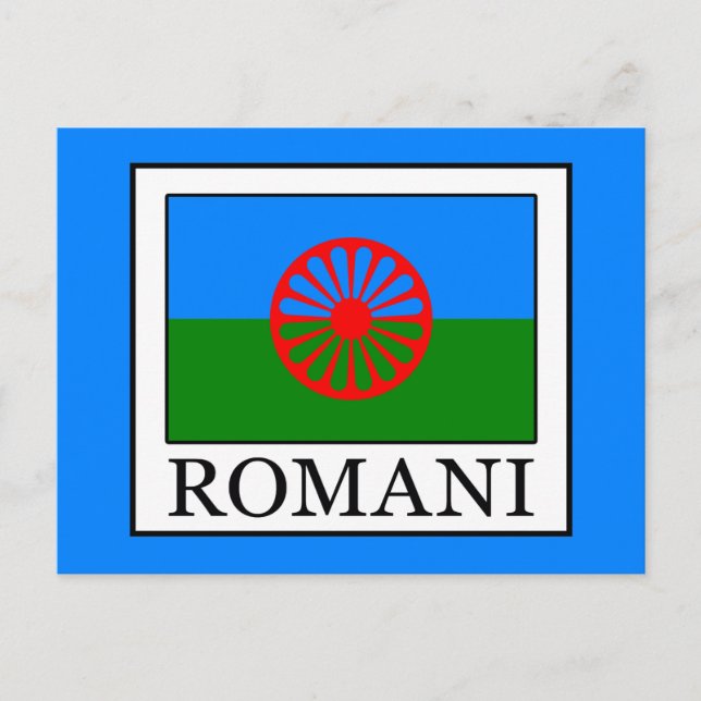 Carte Postale Romani (Devant)
